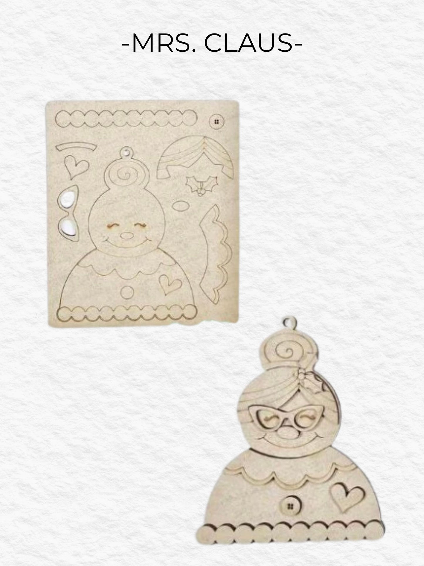 Family DIY Ornament Kit-Loving Hearts Learning Place Fundraiser