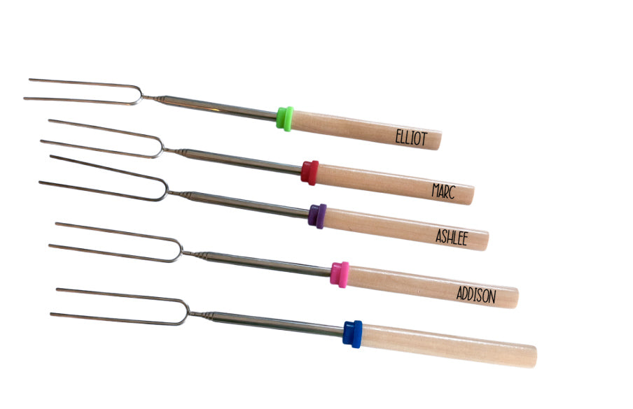 Personalized Roasting Sticks