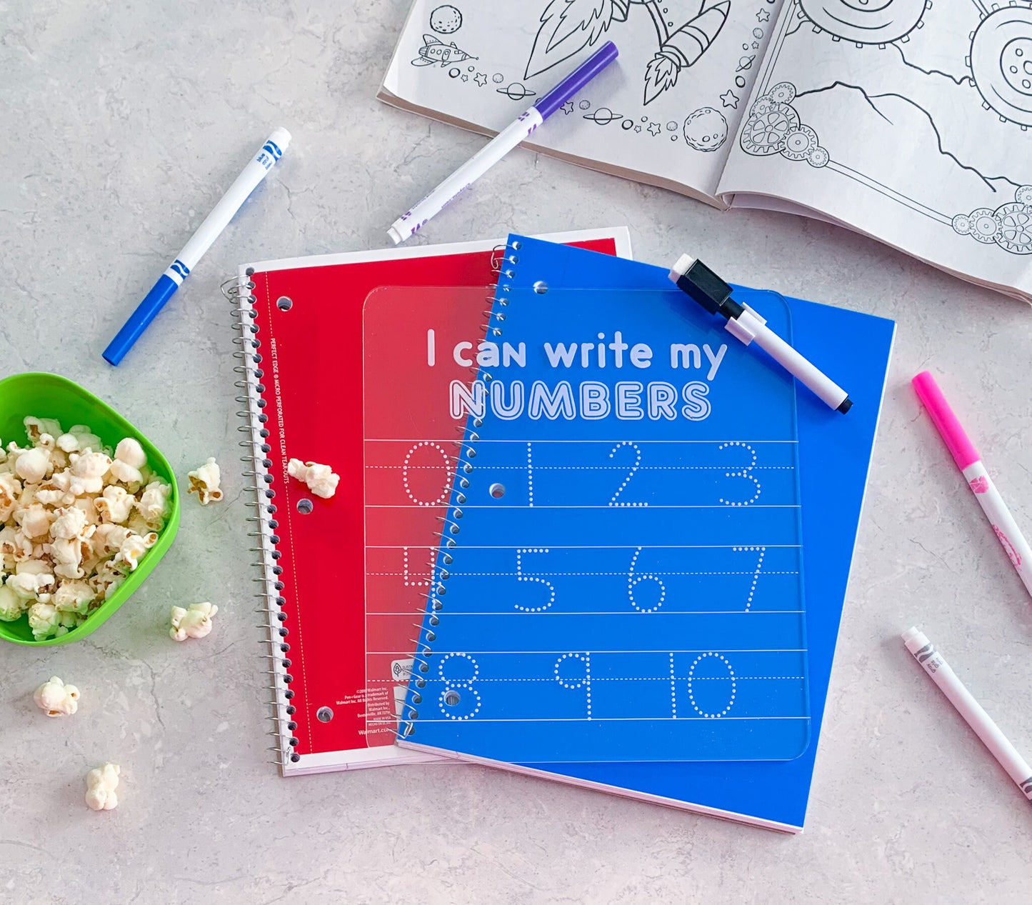 Number Tracing Board