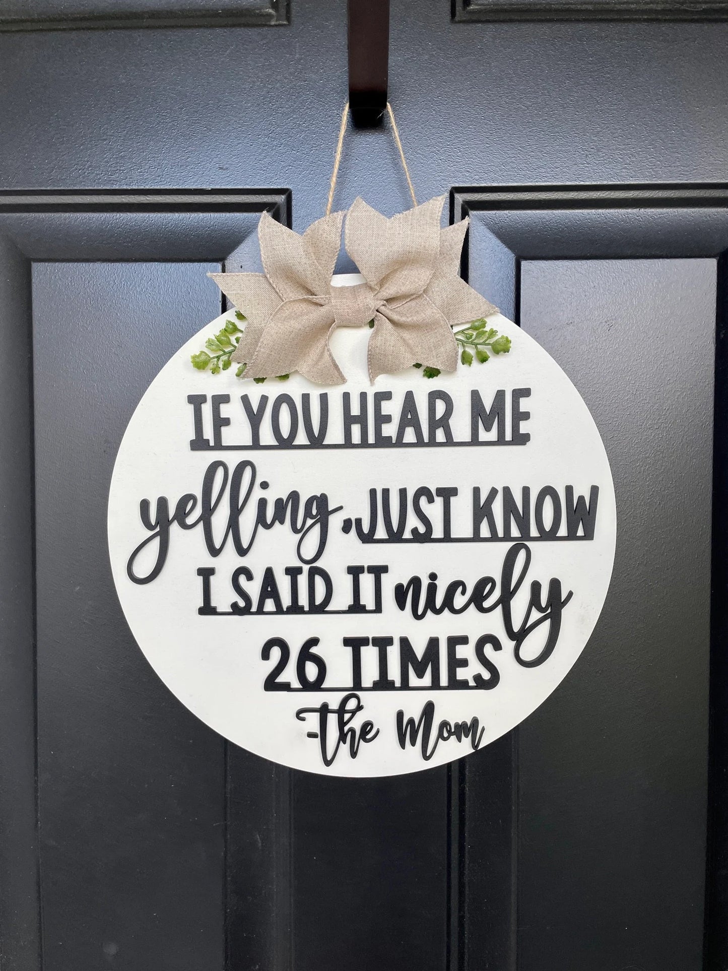 Modern Farmhouse Door Hanger