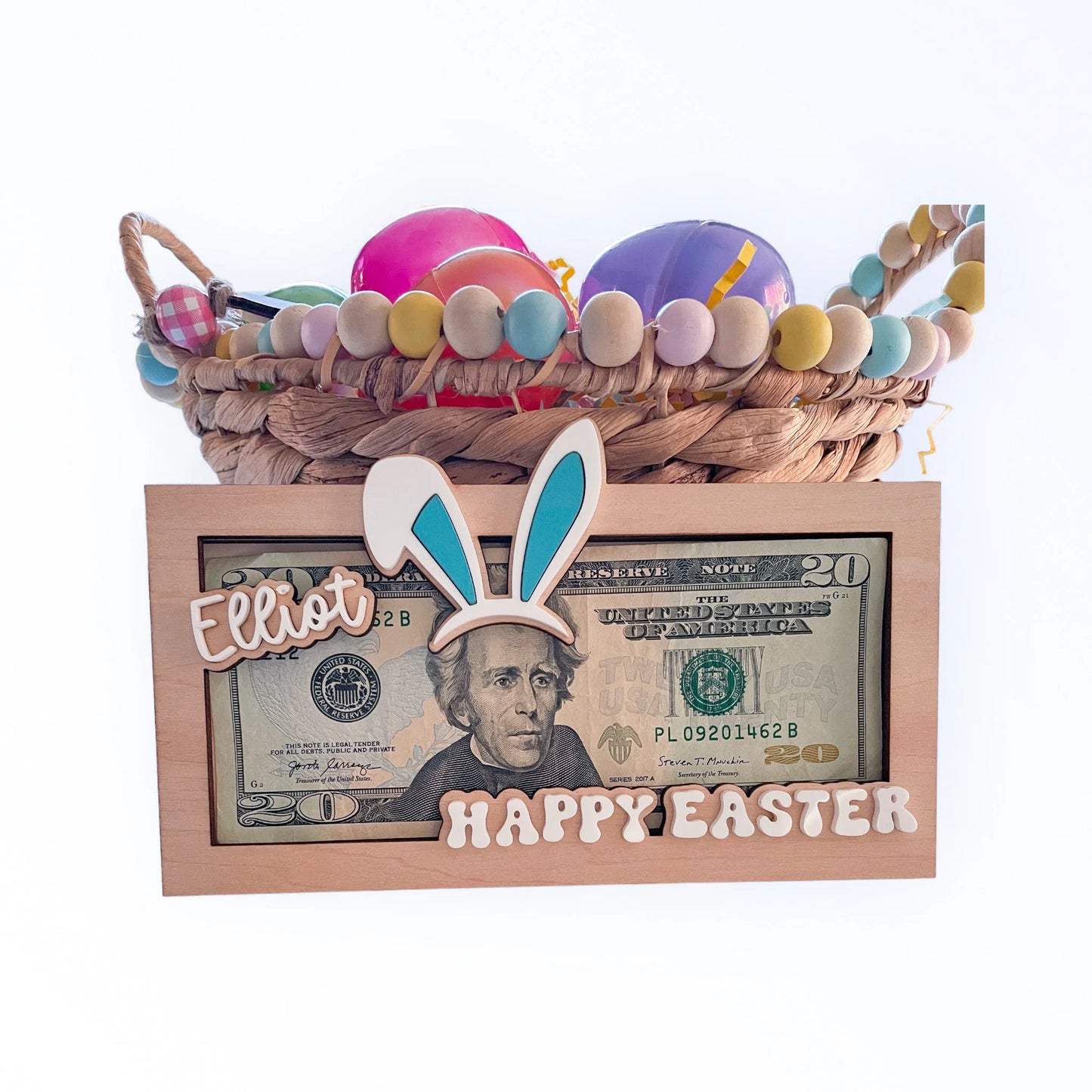 Personalized Easter Money Holder