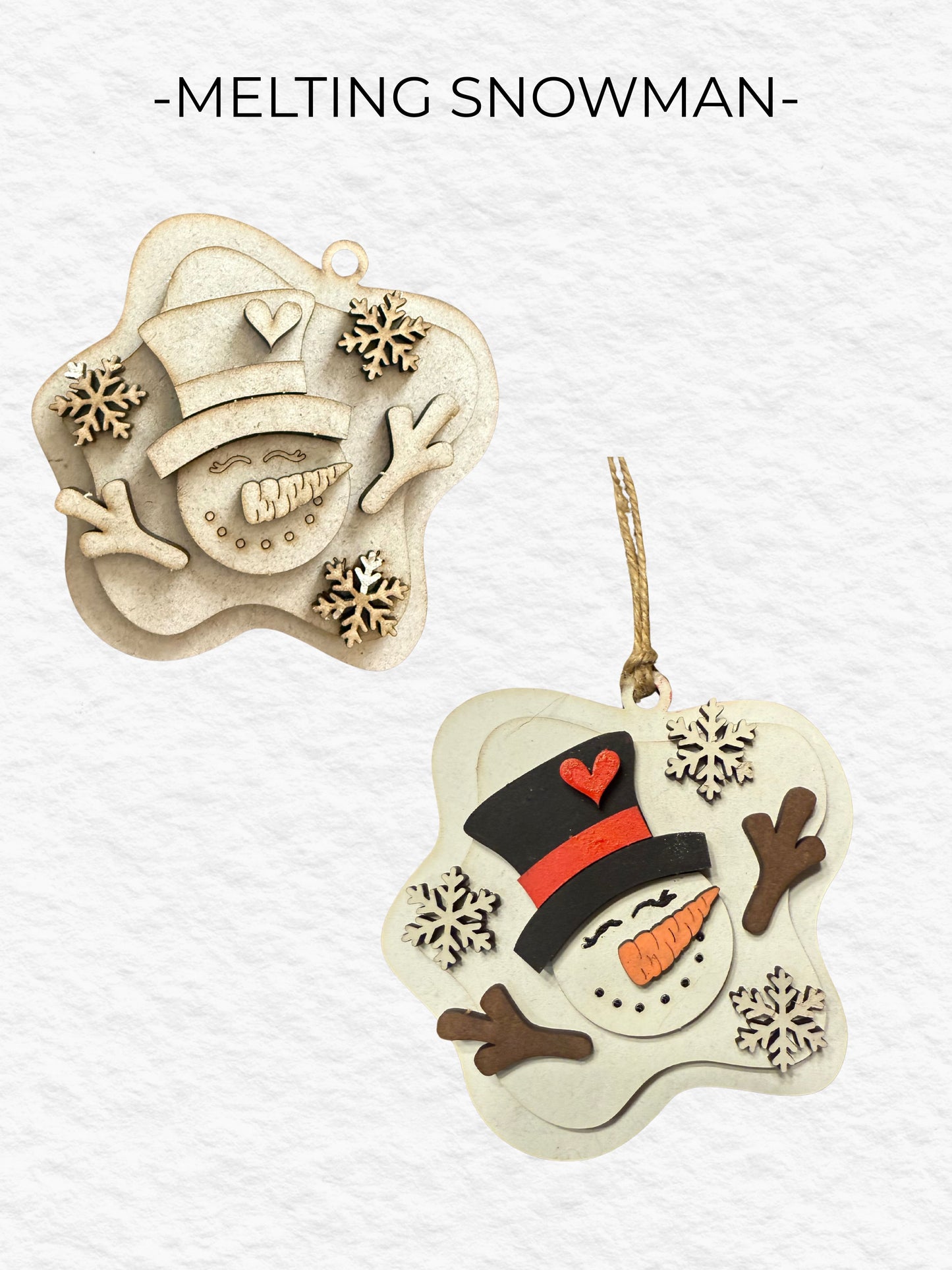 Family DIY Ornament Kit-Loving Hearts Learning Place Fundraiser