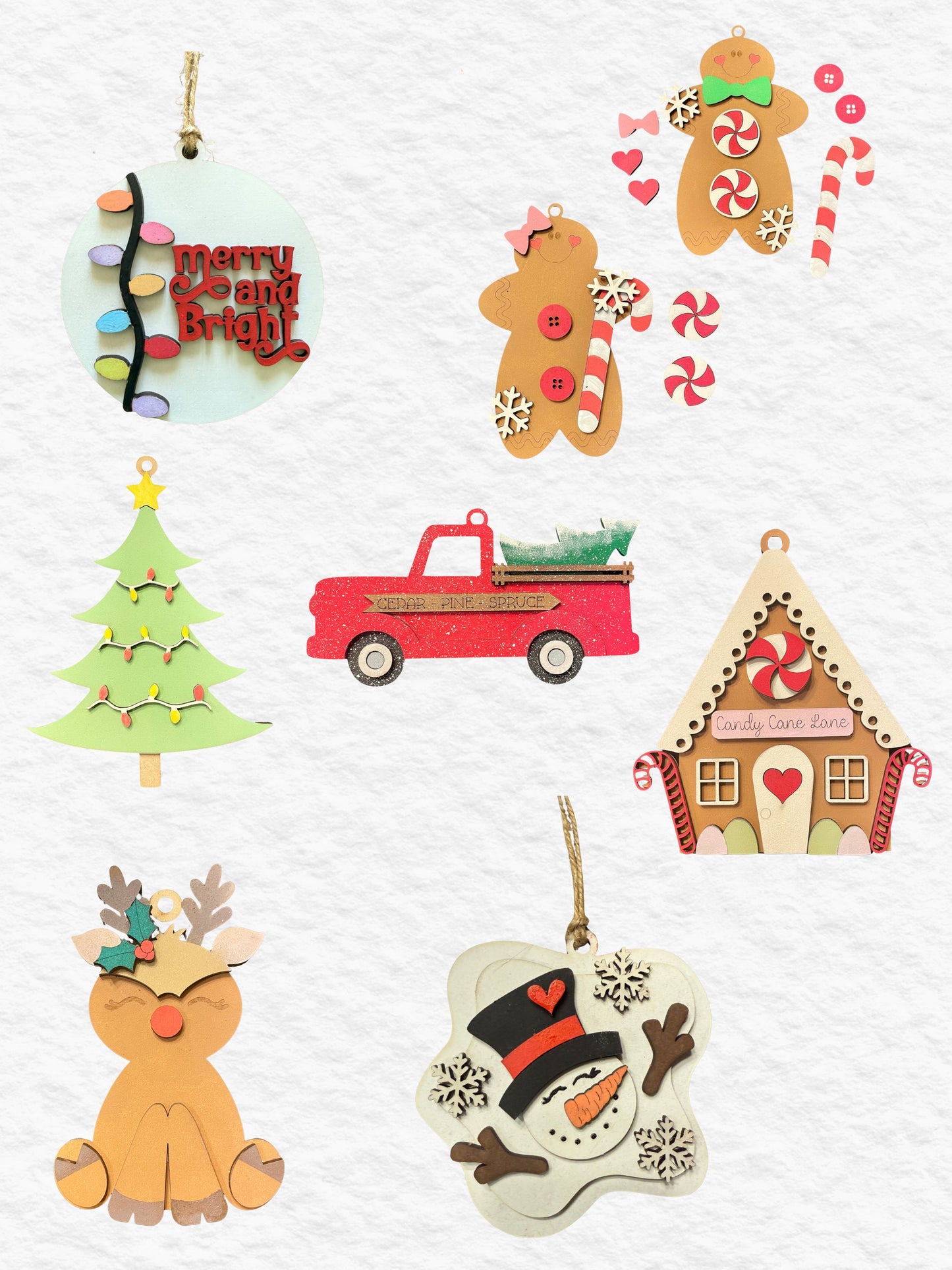 Family DIY Ornament Kit-Loving Hearts Learning Place Fundraiser