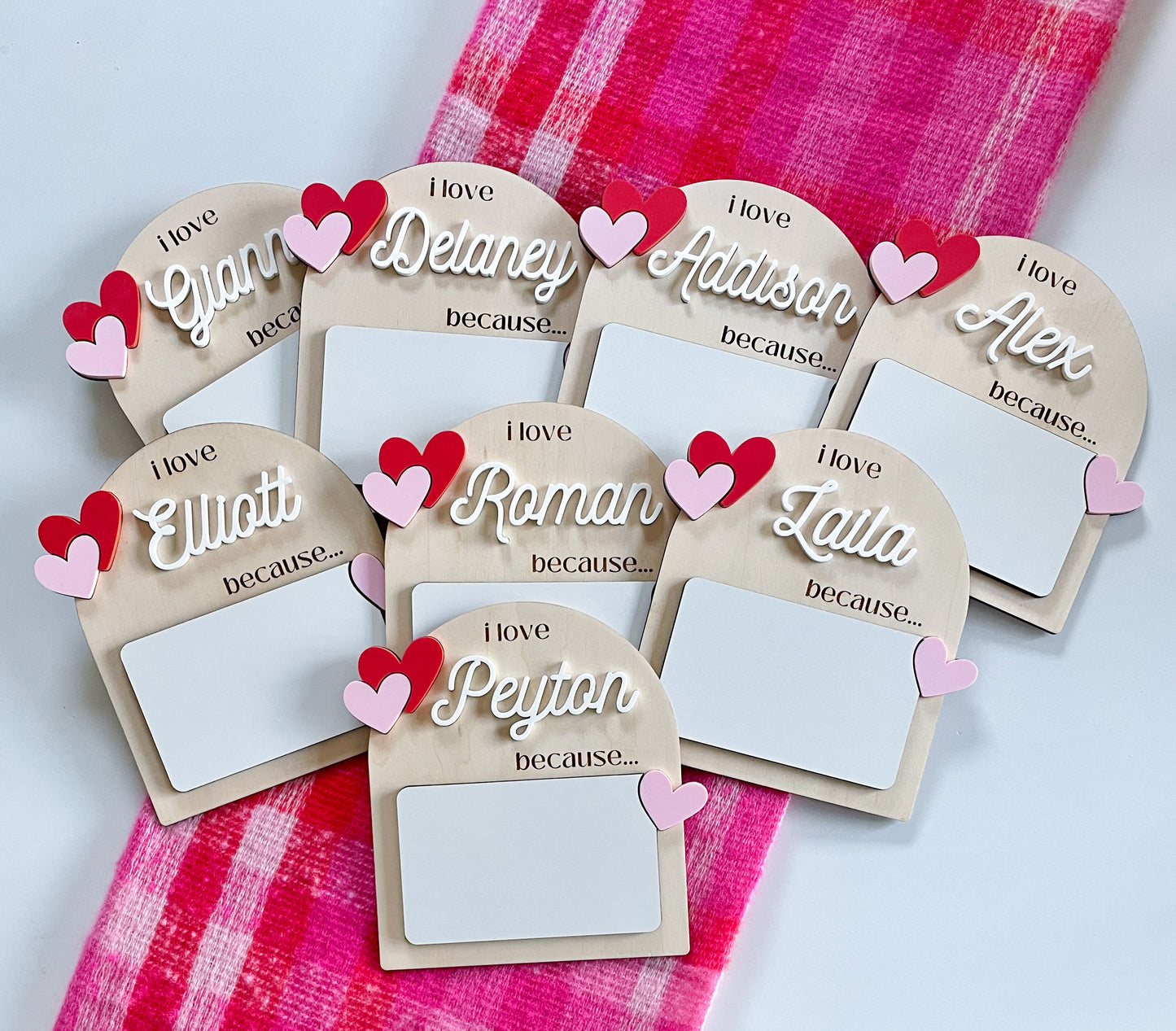Personalized Valentines Message Board