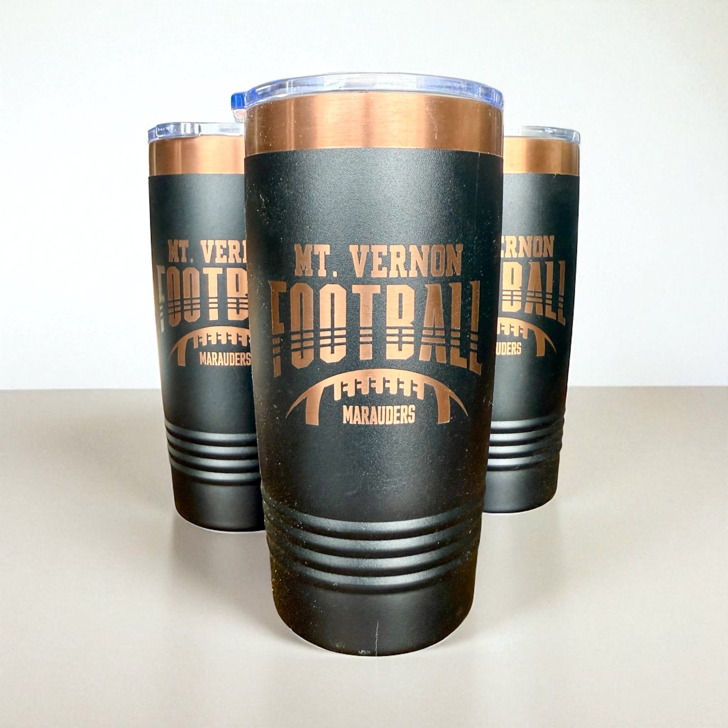 Mt. Vernon Football Tumbler