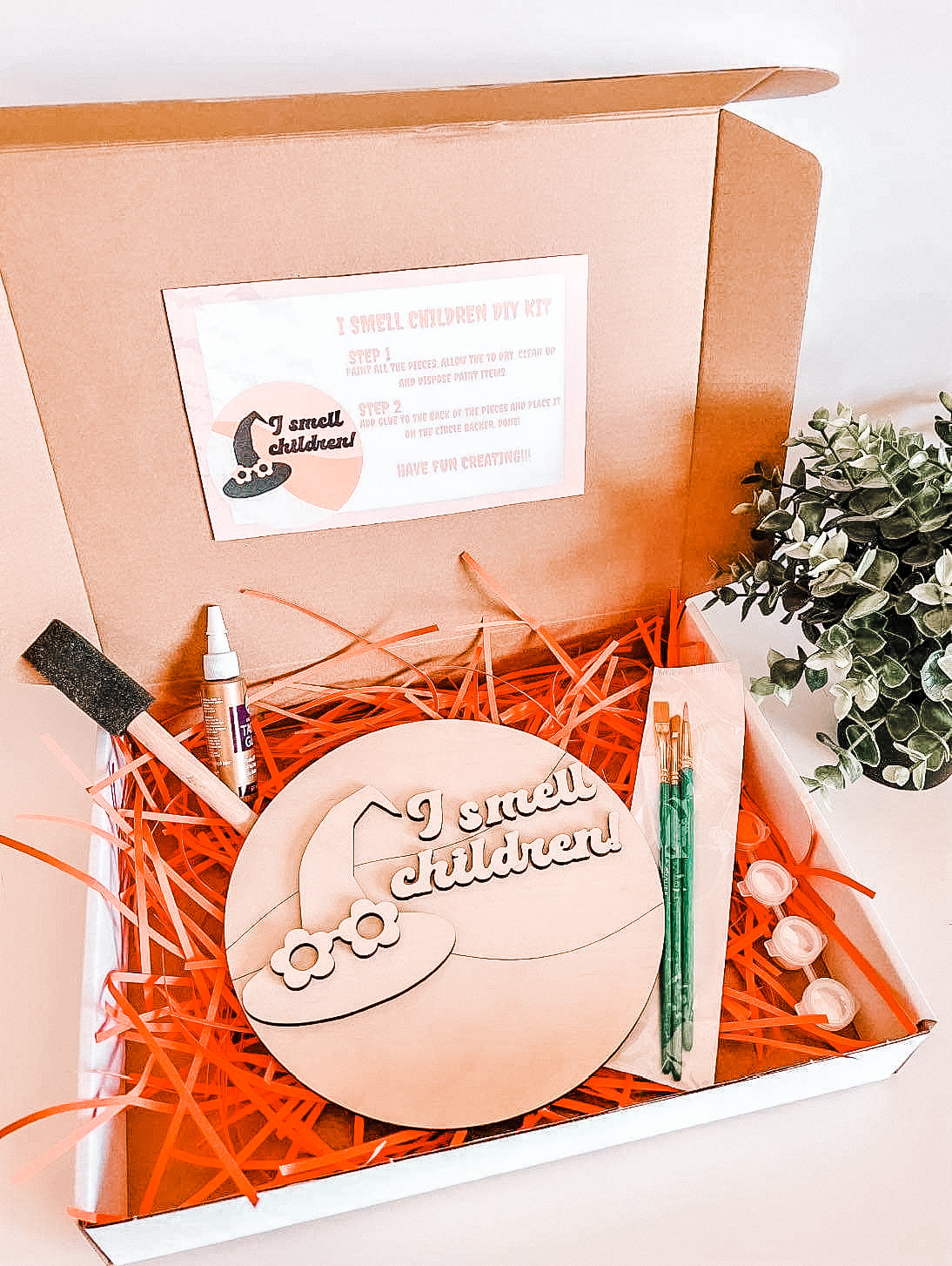 I Smell Children Kids Halloween DIY Kit