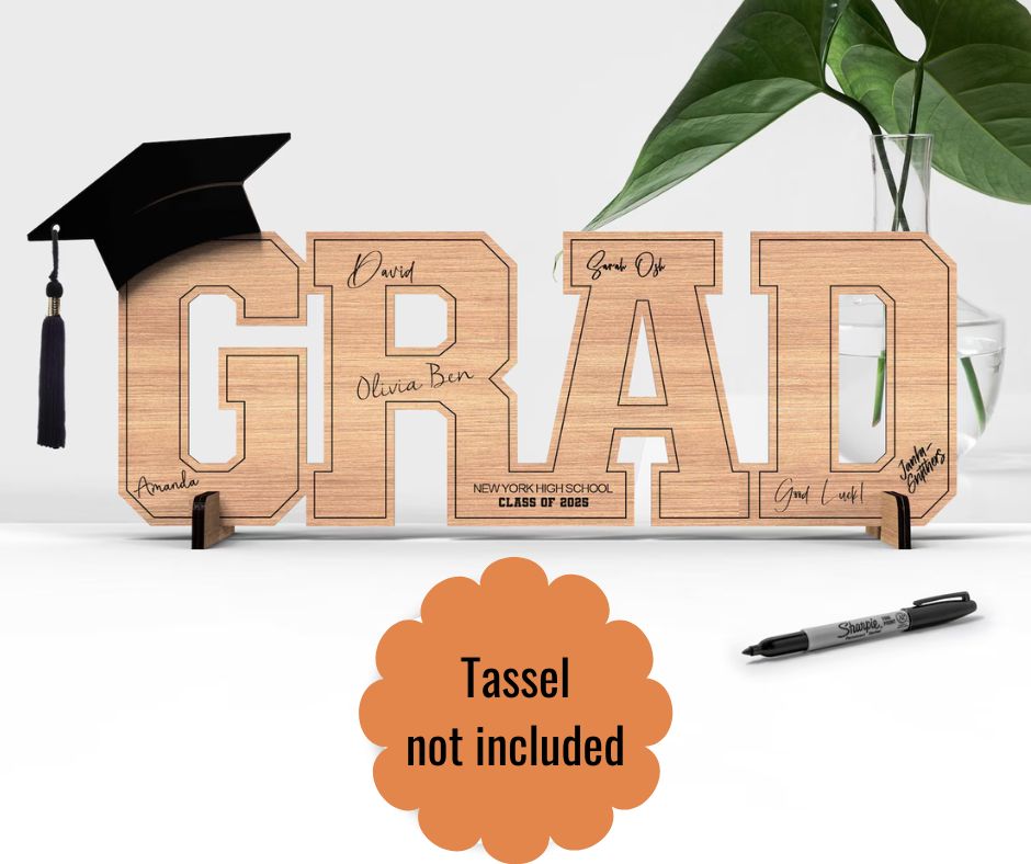 Personalized Graduation Signature Sign