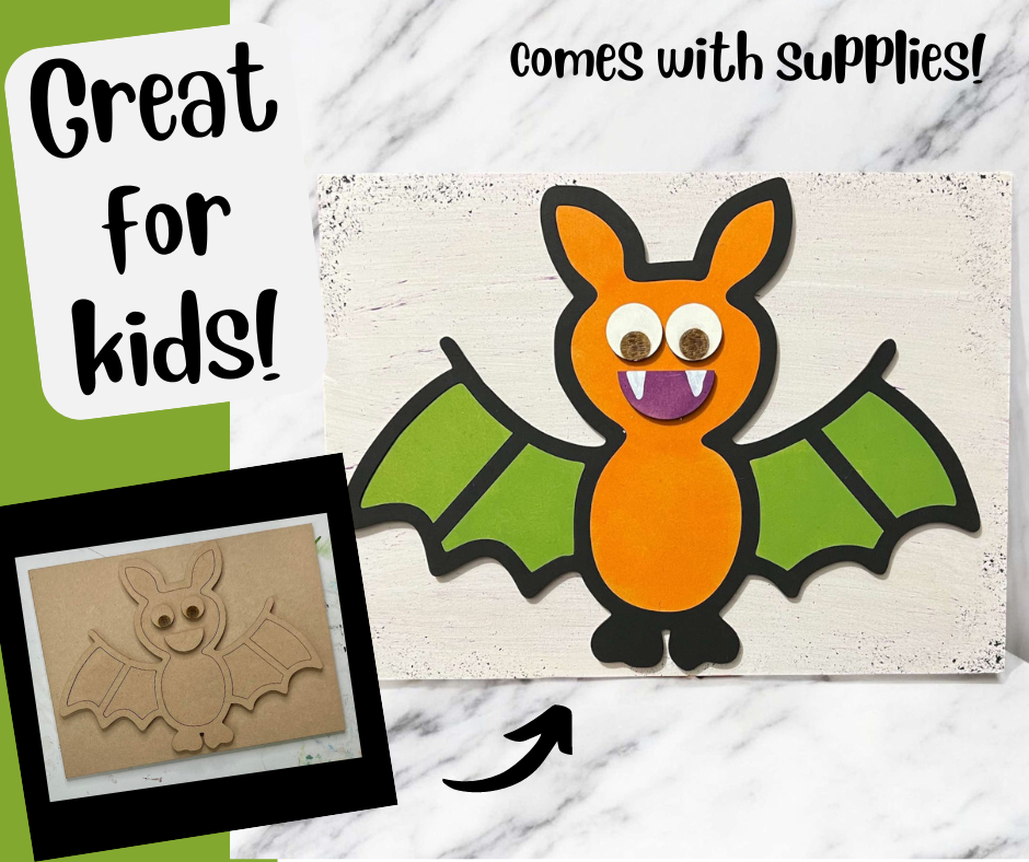 Halloween Bat Kids DIY Kit