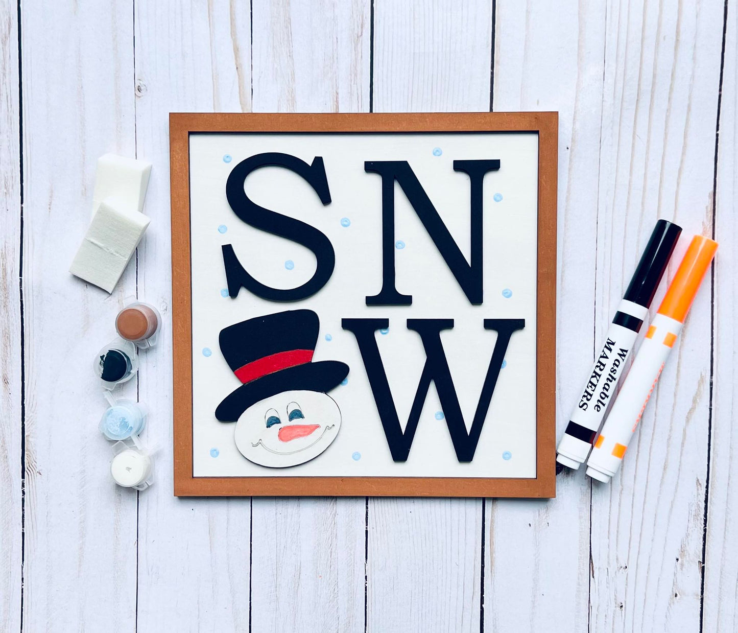 Snowman Snow Kids DIY Kit