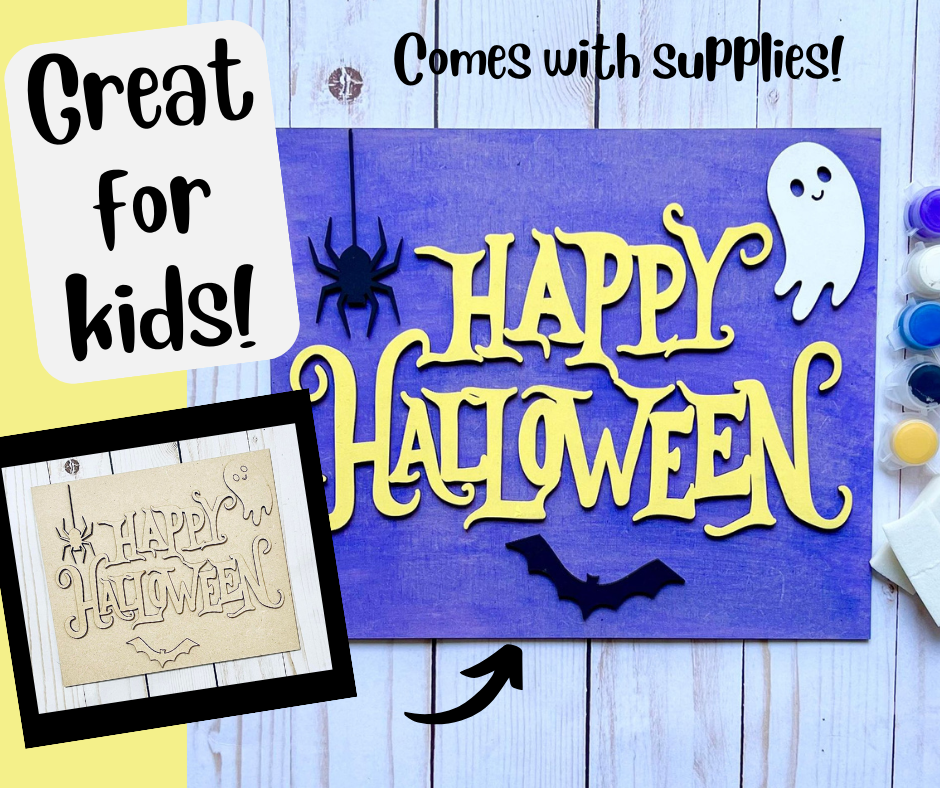 Happy Halloween Kids DIY Kit