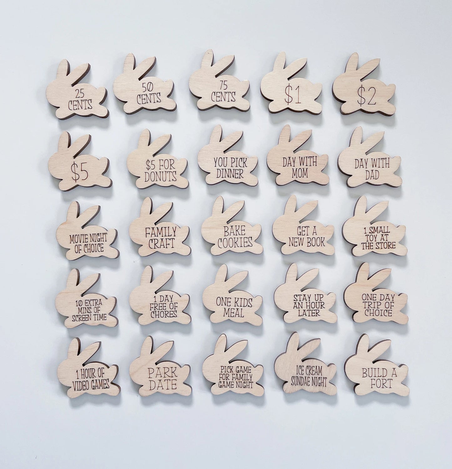 Easter Egg Token-Set of 25