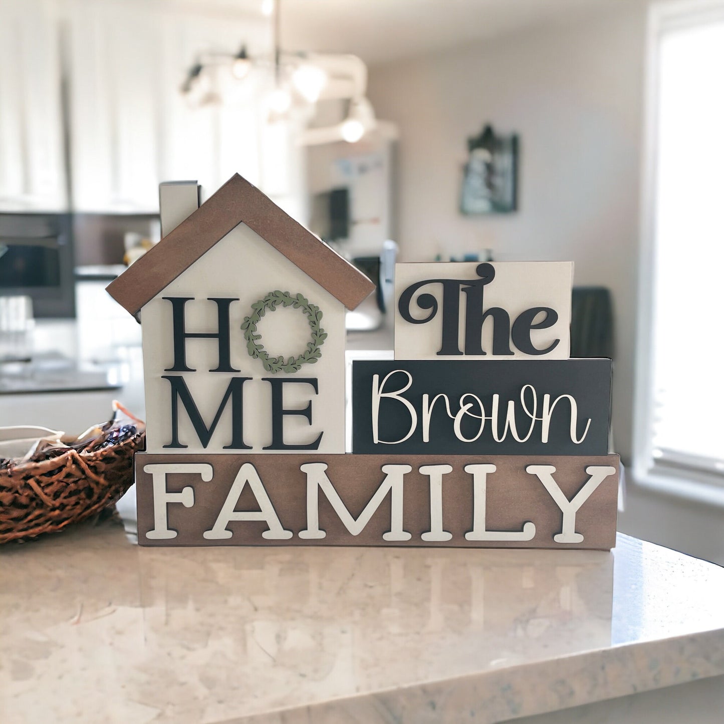 Personalized Family Home Sign