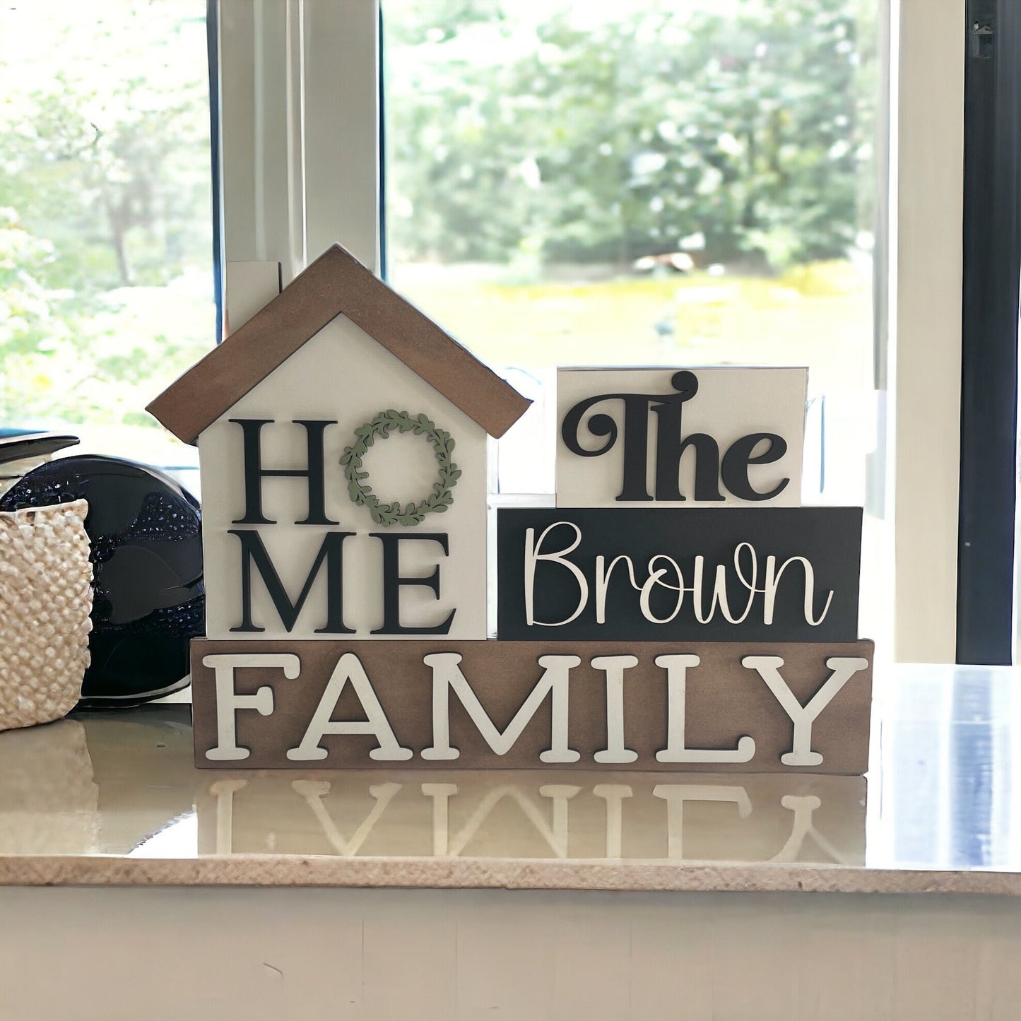 Personalized Family Home Sign
