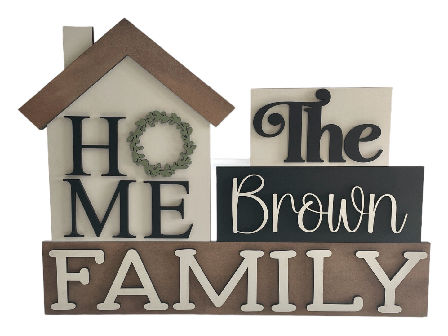 Personalized Family Home Sign