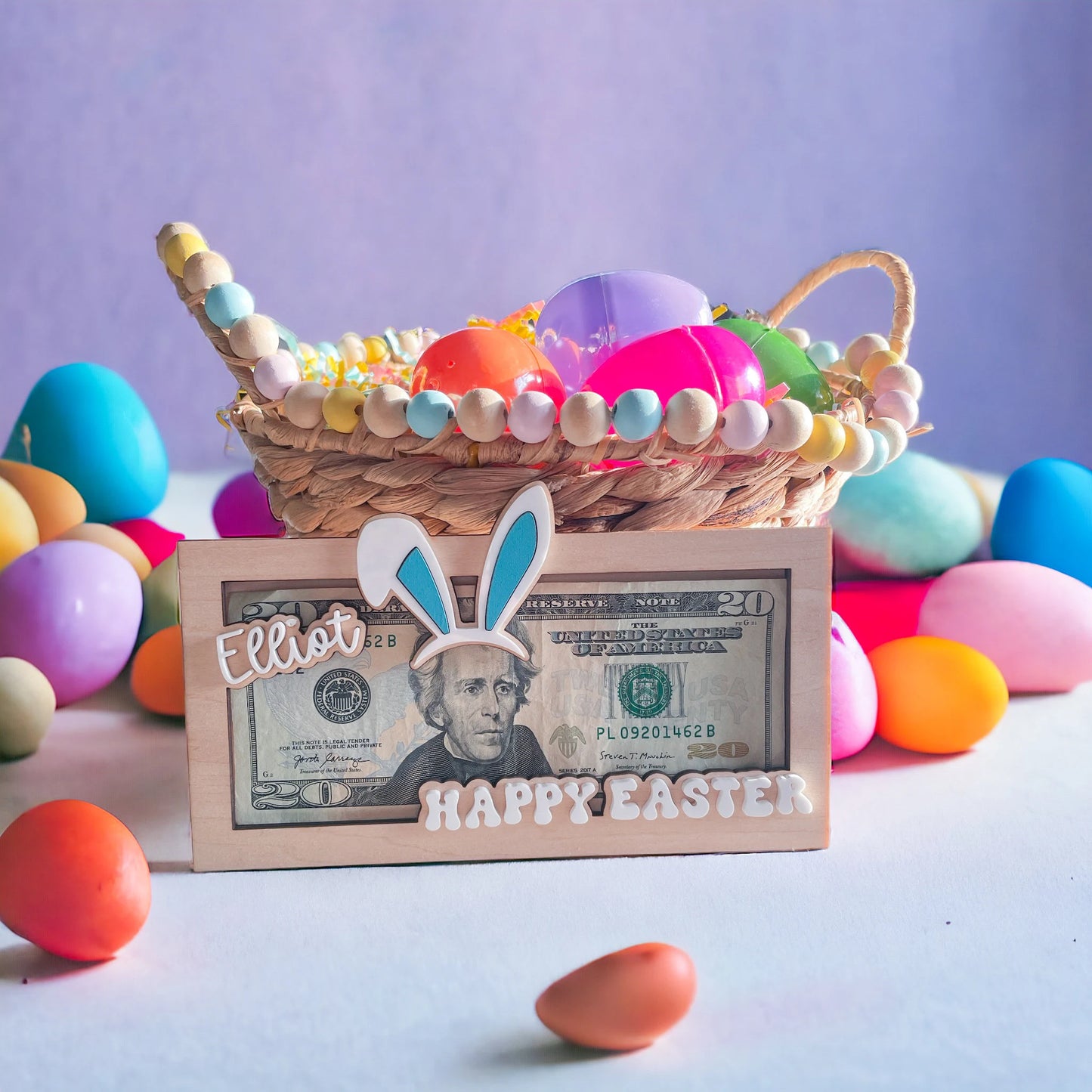 Personalized Easter Money Holder