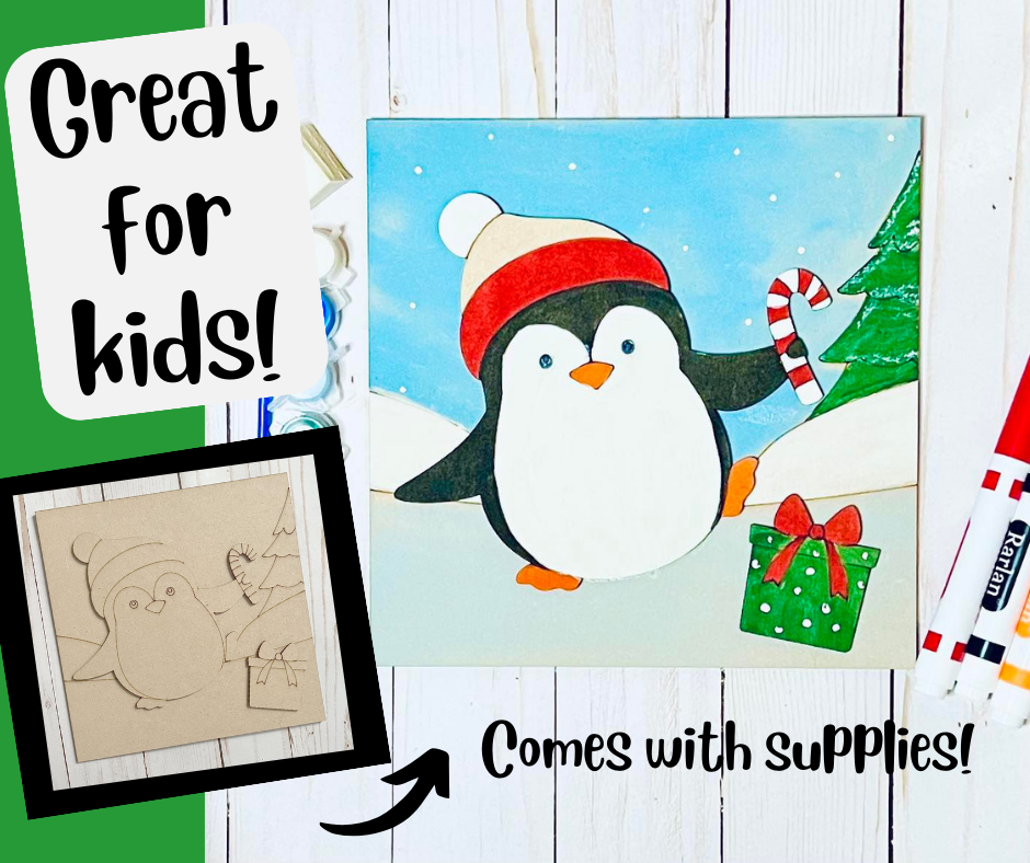 Winter Penguin Kids DIY Kit