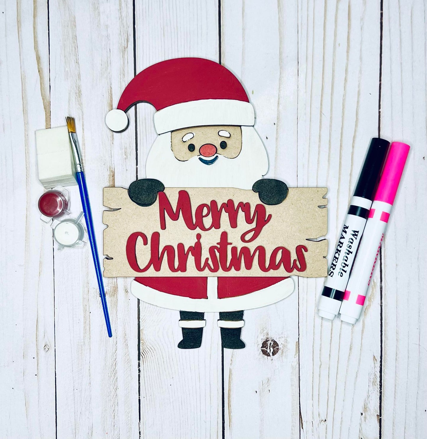 Merry Christmas Santa Kids DIY Kit